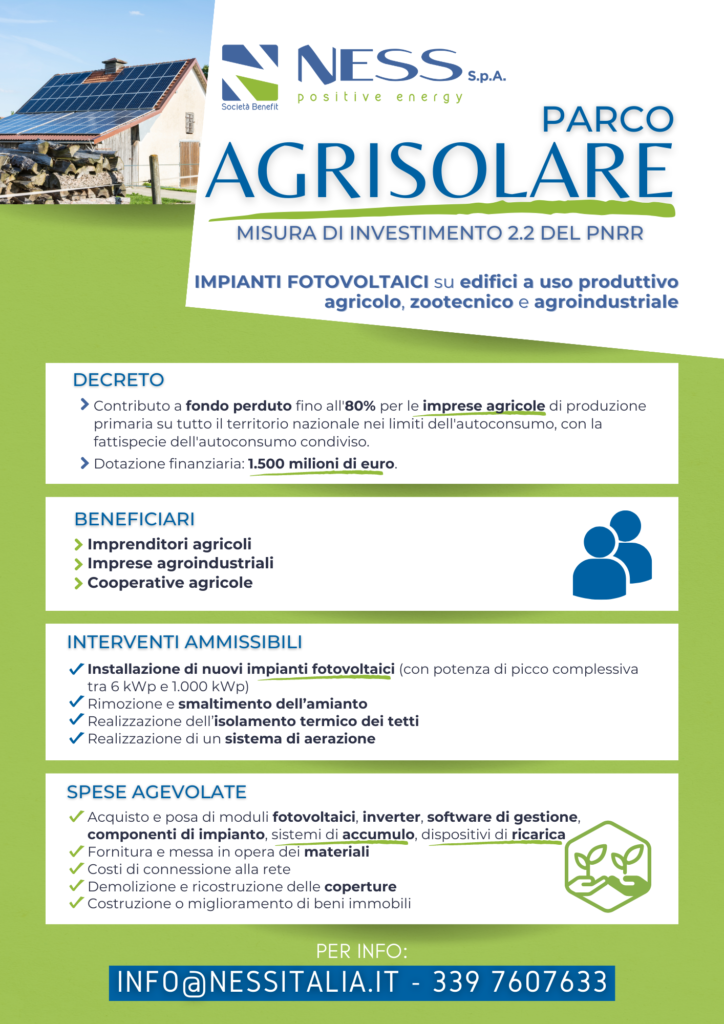 Bando Parco Agrisolare